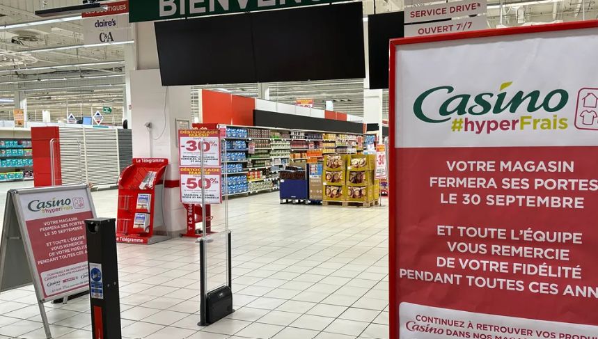 Un repreneur pour l’hypermarché Géant Casino à Brest  – France Bleu